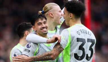 Manchester City wint mede dankzij Reijnders bij Forest en pakt voor even koppositie