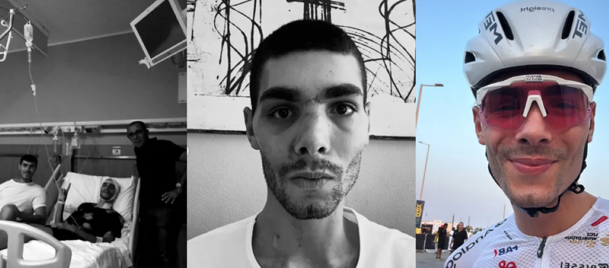 Eindejaarsbericht van zwaar gevallen UAE-renner, recht uit het hart: 'Het was dat gevoel, al was het maar even'