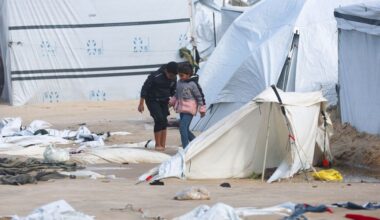 Opnieuw dode in Gaza door overstromingen na hevige regenval