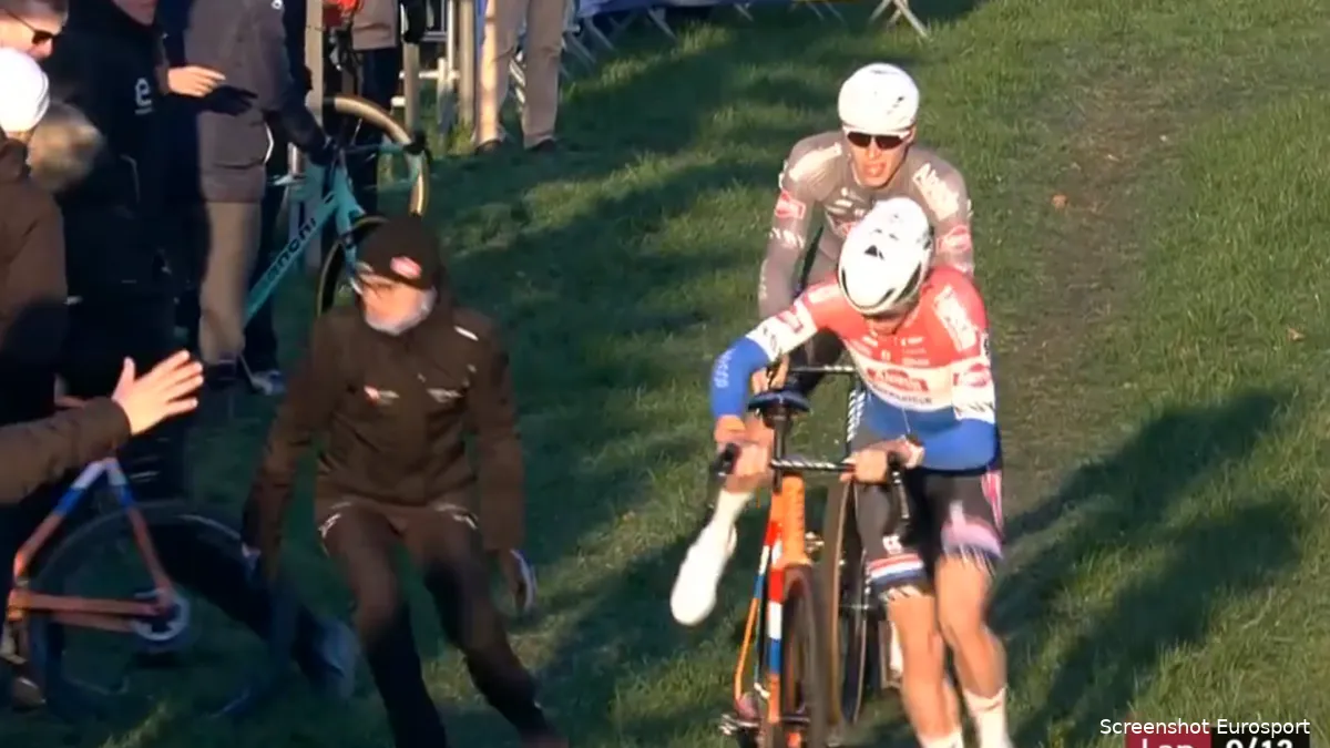 Inspanning van de dag in Dendermonde was misschien niet van Thibau Nys, maar van Tibor Del Grosso?