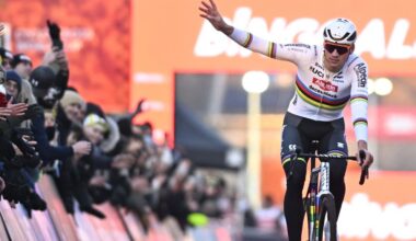 Brand en Van der Poel winnen in Loenhout, duel met Van Aert blijft uit door lekke band