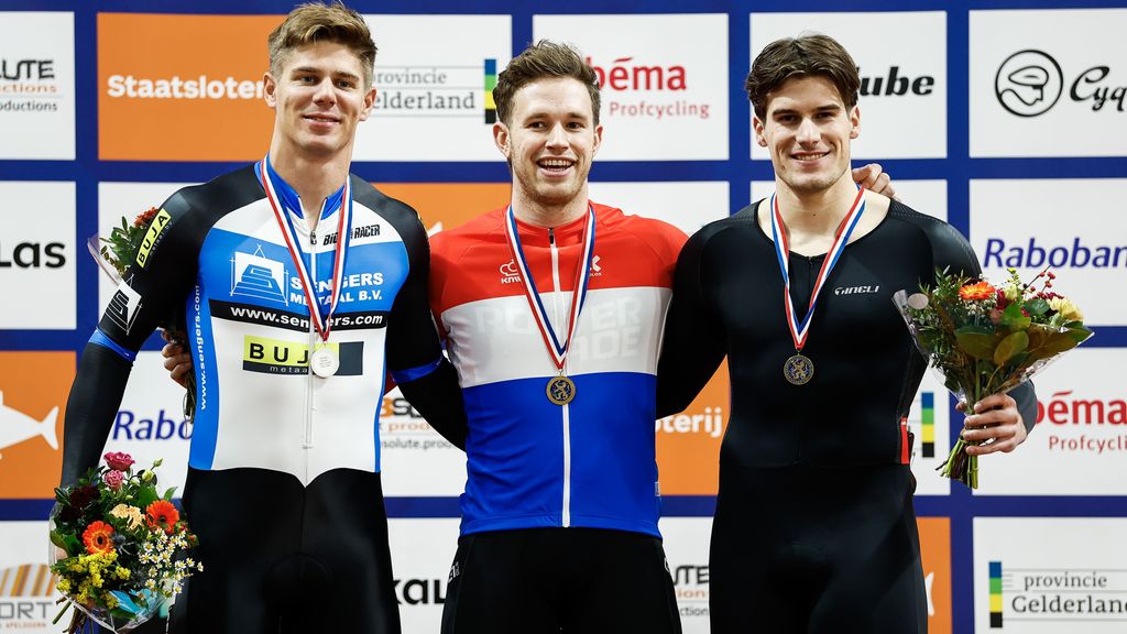 BMX'er Kimmann rijdt op geleend materiaal naar NK-zilver op de baan