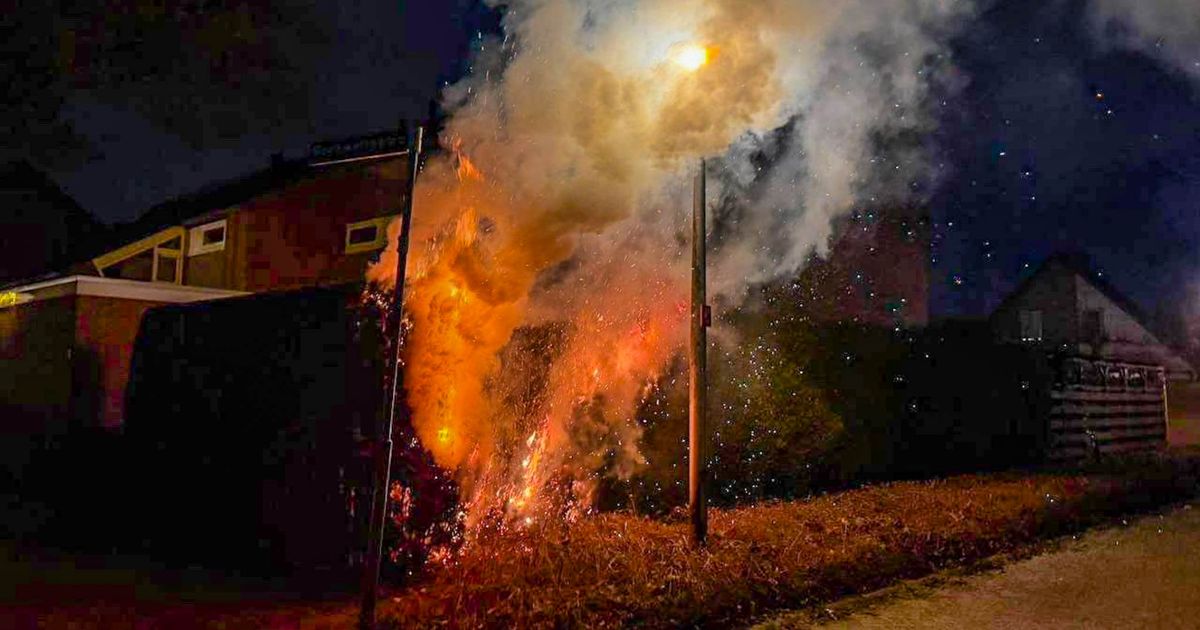 112-nieuws: Heg in brand in Hoogland | Chauffeur verdacht van drugshandel