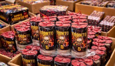 152 dozen in beslag genomen