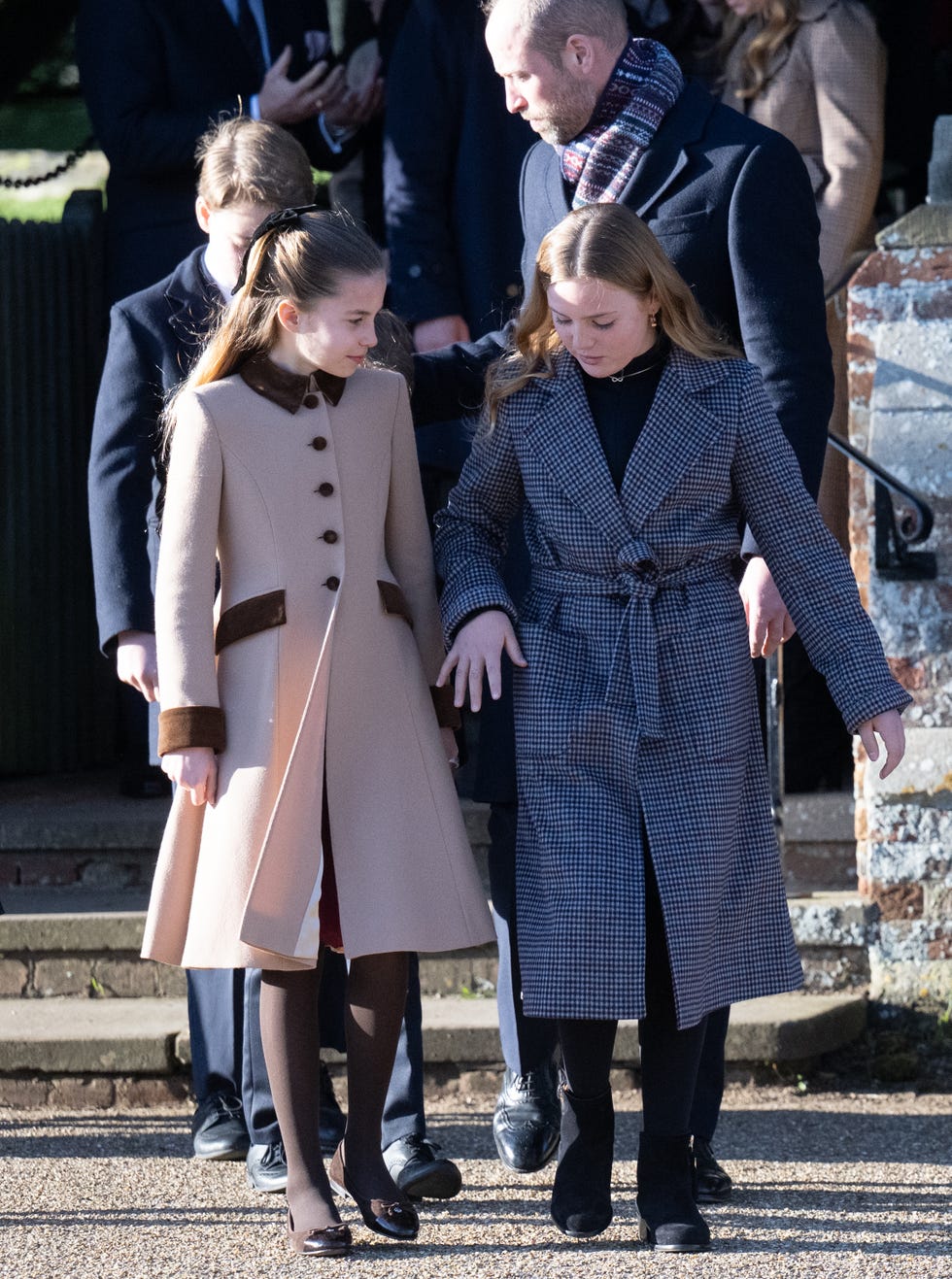 The British Royal Family Attend The Christmas Morning Service