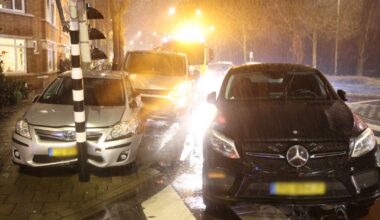 112-nieuws | Busje knalt op auto, verkeerslicht geramd - Gouwenaar vast voor inbraak