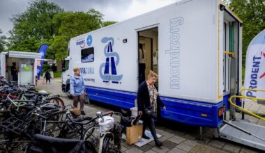 Foto ter illustratie: een mobiele tandartspraktijk