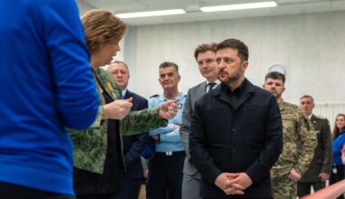 Commandant Monika ontvangt Zelensky in Doorn: 'Hij was onder de indruk'