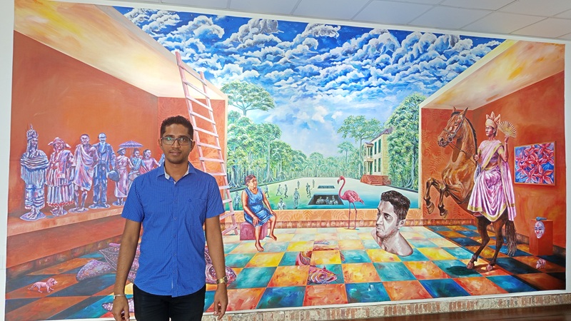 Dhiradj Ramsamoedj presenteert Faya Lobi