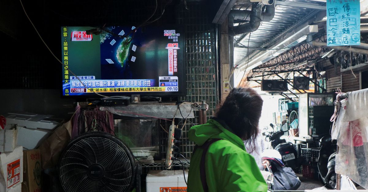 China kondigt grootschalige militaire oefeningen rond Taiwan aan