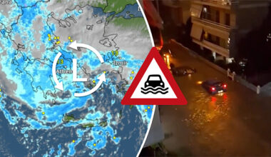 Regen en storm: overstromingen in Griekenland en Turkije - Weer & Radar