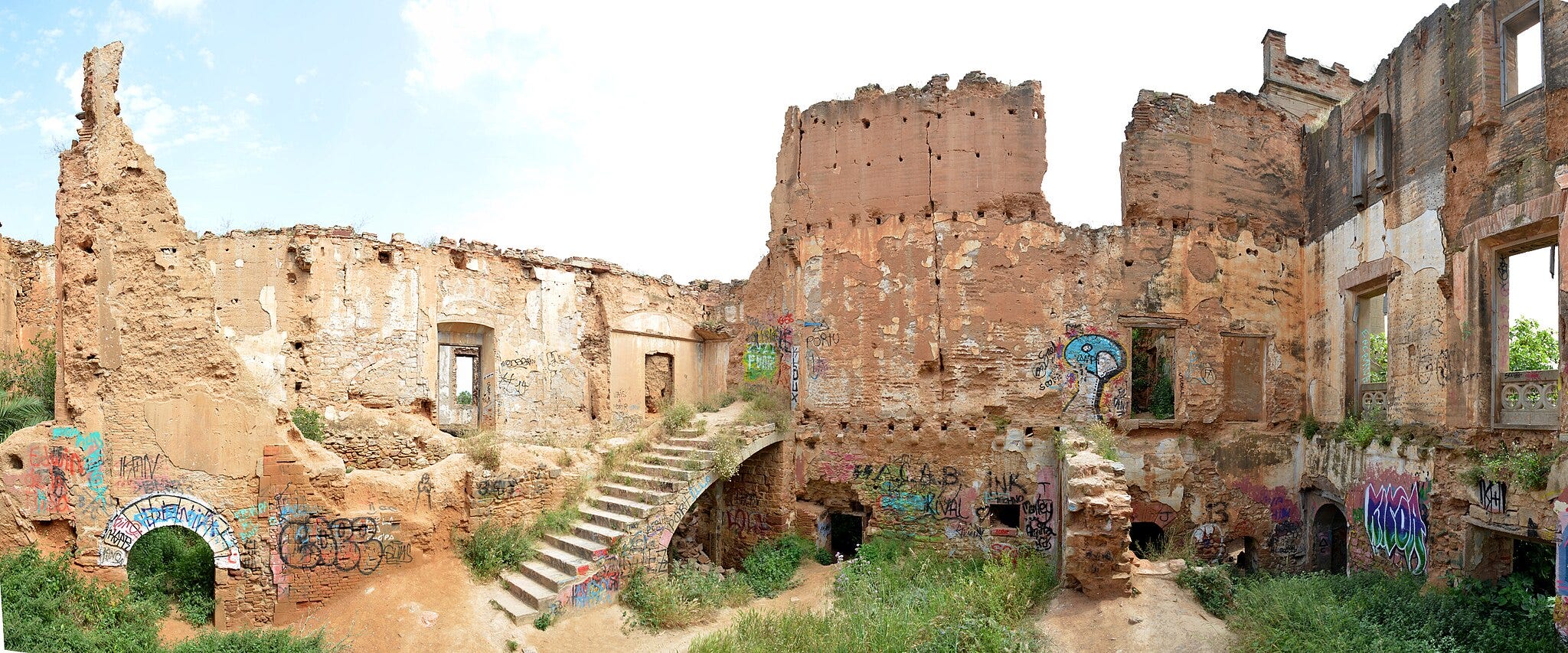 verlaten kasteel castillo torre salvana
