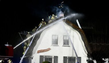 Woningbranden tijdens Kerstmis in Benschop, Baarn en Zeist: katten komen goed weg - RTV Utrecht