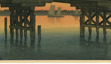 Met de idyllische houtsnedes van de Japanse Kawase Hasui ontsnap je aan de chaotische wereld
