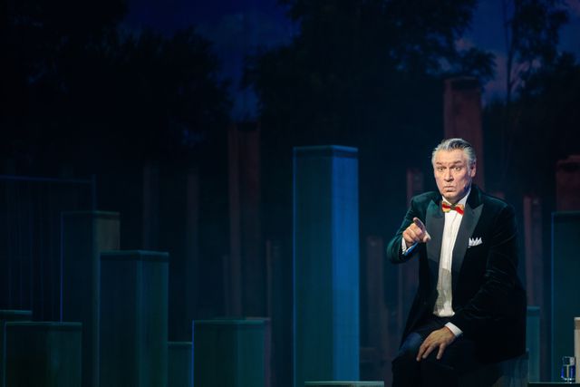 Sjaak Bral met zijn oudejaarsconference
van 2024.