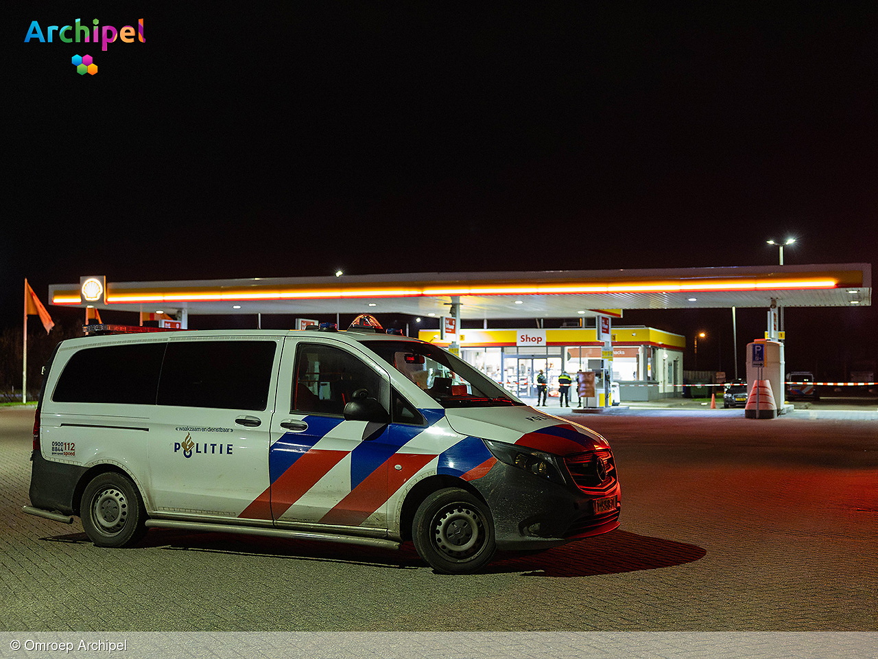 Foto behorende bij Overval op tankstation De Tille aan de N59, dader voortvluchtig