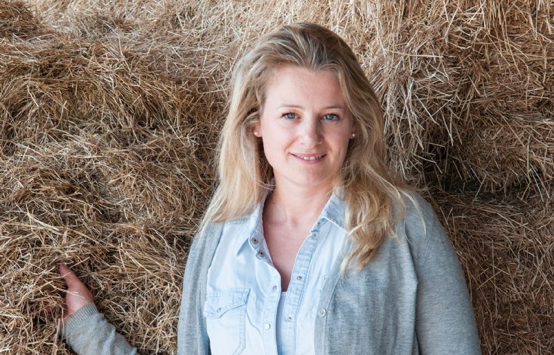 Dit was melkveehouder Rona Uitentuis in 2016, toen ze met Nieuwe Oogst sprak voor de serie Jonge Helden.