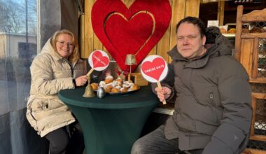 Op eerste date bij de oliebollenkraam: 'Misschien zit je met kerst wel bij elkaar aan tafel'