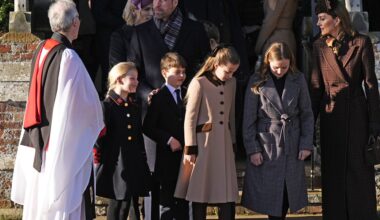 Prins George, prinses Charlotte en prins Louis tijdens Kerst 2025