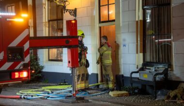 Brand in monumentaal pand • gewonden bij crash