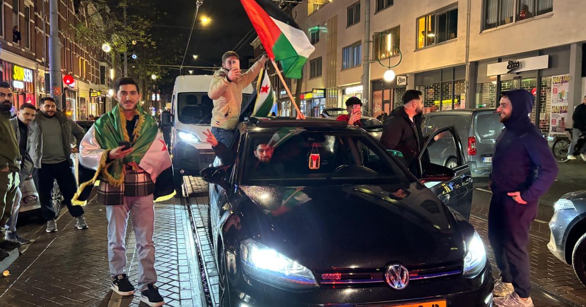 Syriërs vieren één jaar vrijheid in Rotterdam, ‘maar houden reden tot zorgen’