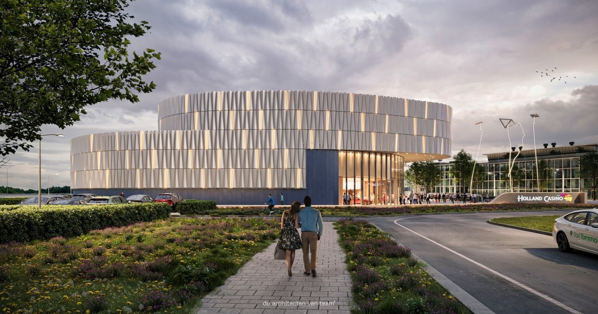 Zo komt het nieuwe Holland Casino Groningen eruit te zien: 'Je herkent de rietstengels van de Onlanden'
