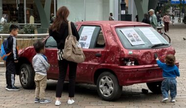 Foutje, bedankt: politie neemt kunstproject Hind Rajab's Car in beslag