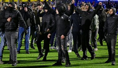 VIDEO: Fans van Eredivisieclubs mogelijk betrokken bij grote vechtpartij in Spakenburg