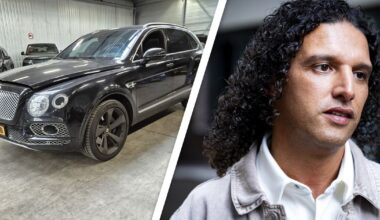 Peperdure Bentley van rapper Ali B. onder de hamer