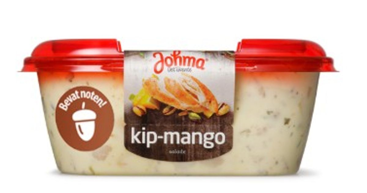 Johma haalt kip-mangosalade terug uit de schappen, dit is waarom