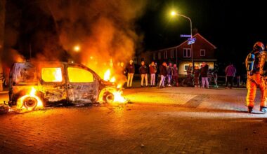 Vier mogelijke brandstichters van de weg gehaald bij Smilde: jerrycans vol brandstof