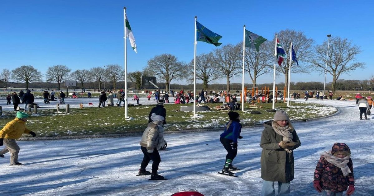 Kan er met kerst geschaatst worden op natuurijs? ‘We hebben de chocolademelk al ingekocht’