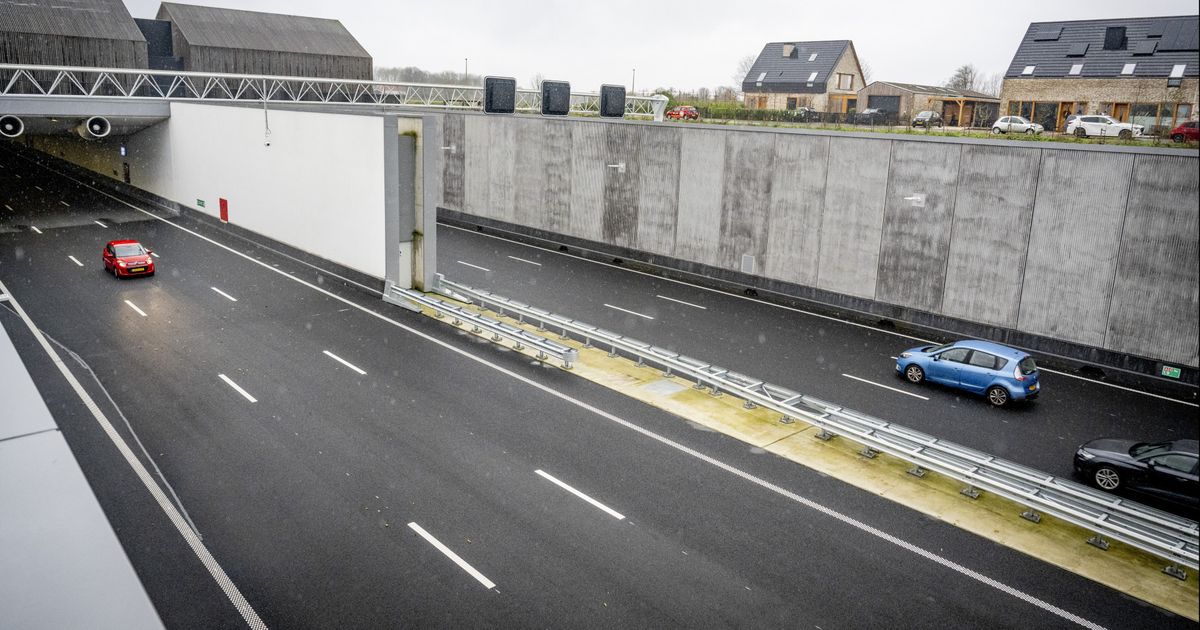 Geen 75, maar 25 miljoen euro: toltunnel levert veel minder geld op dan verwacht
