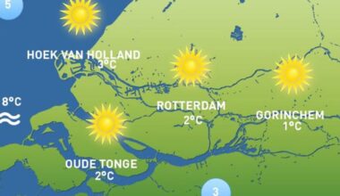 Het weer van vandaag: opnieuw zonnig en koud - Rijnmond