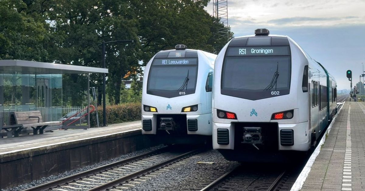 Jarenlang vertraging op spoor tussen Groningen en Leeuwarden door hoge grondwaterstand