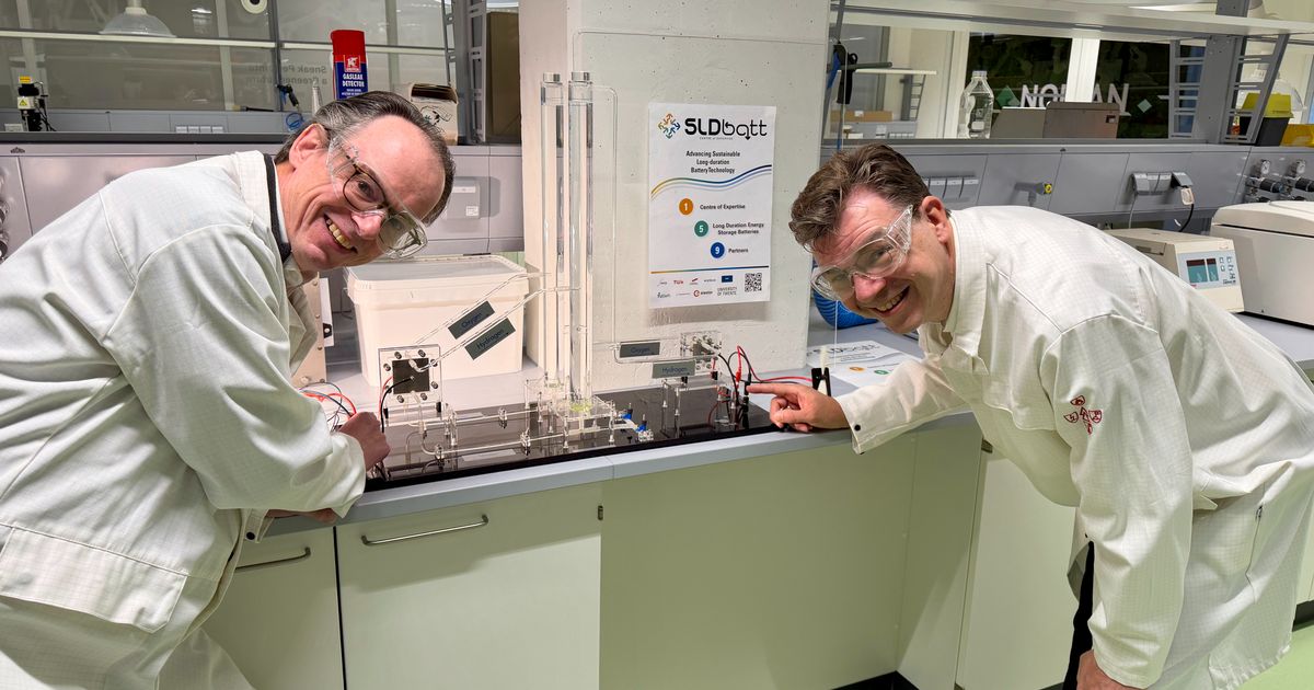 Overvol stroomnet: 20 miljoen voor ‘Made in Holland’-batterijen uit Twents keukenzout - RTV Oost