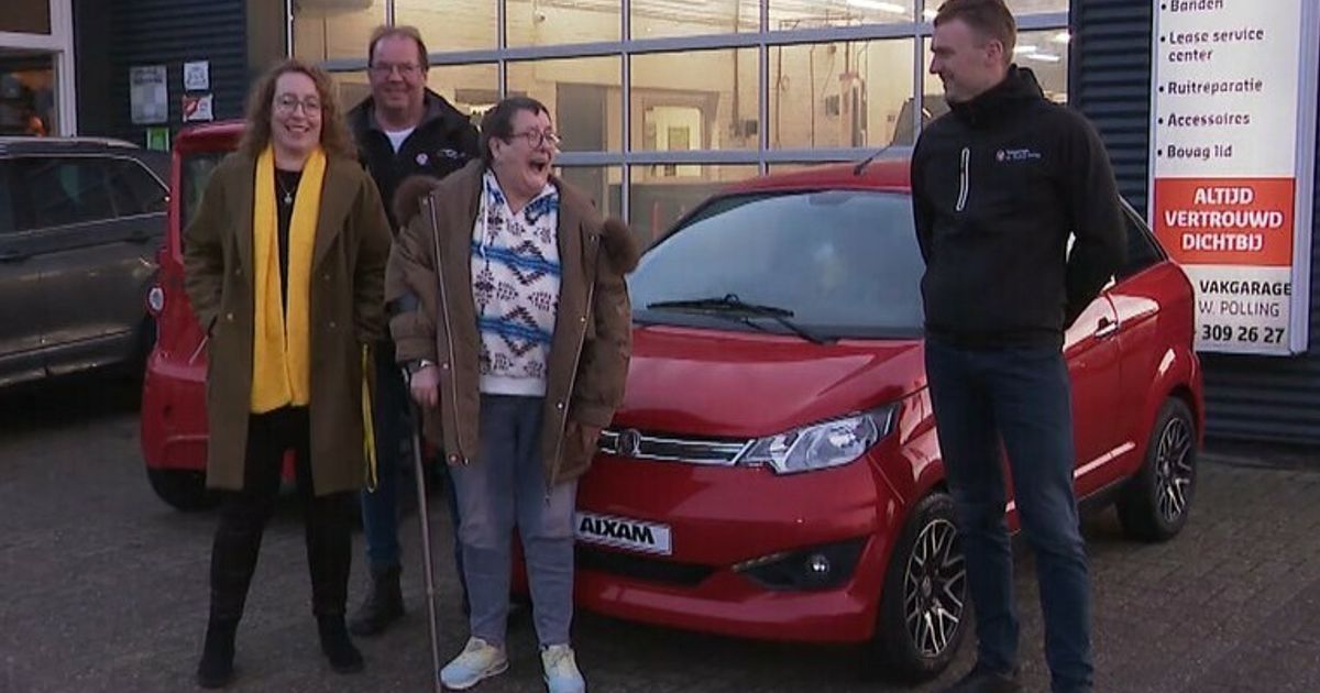 Met haar gerepareerde auto heeft Wil haar vrijheid weer terug: 'Dit is mijn alles'