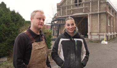 Ties en Shaya knappen historisch koetshuis zelf op: 'Het is af en toe wel een relatietest'