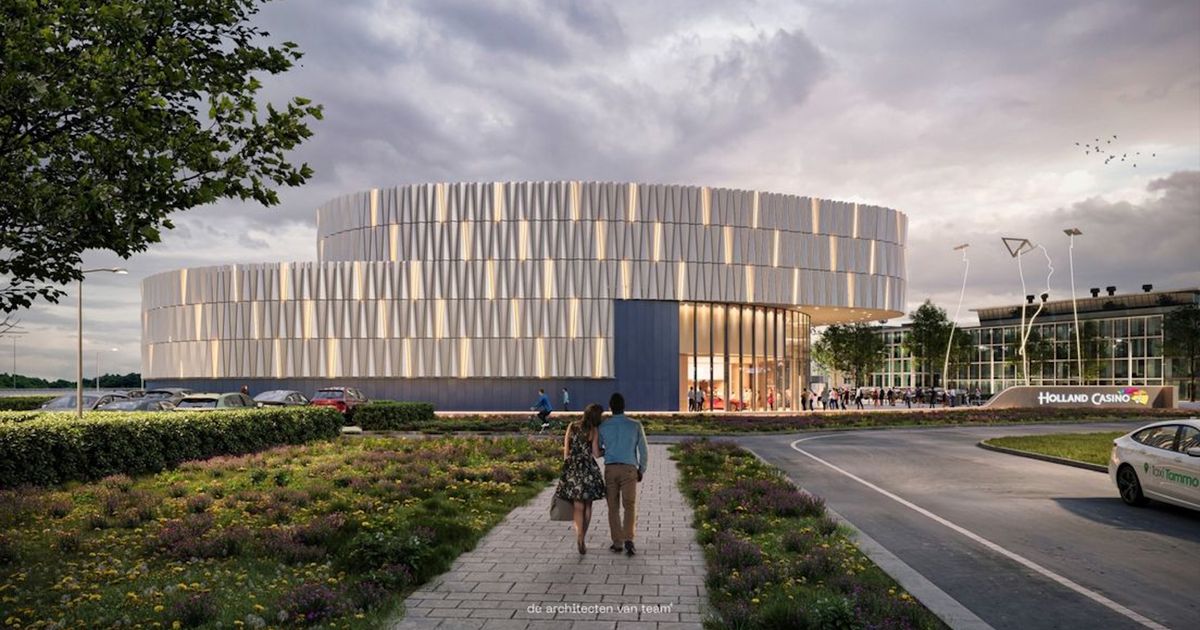 Ontwerp nieuw casino in Eelderwolde klaar: 'Je herkent de rietstengels van de Onlanden'