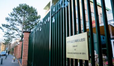 De ambassade van de Volksrepubliek China in Den Haag