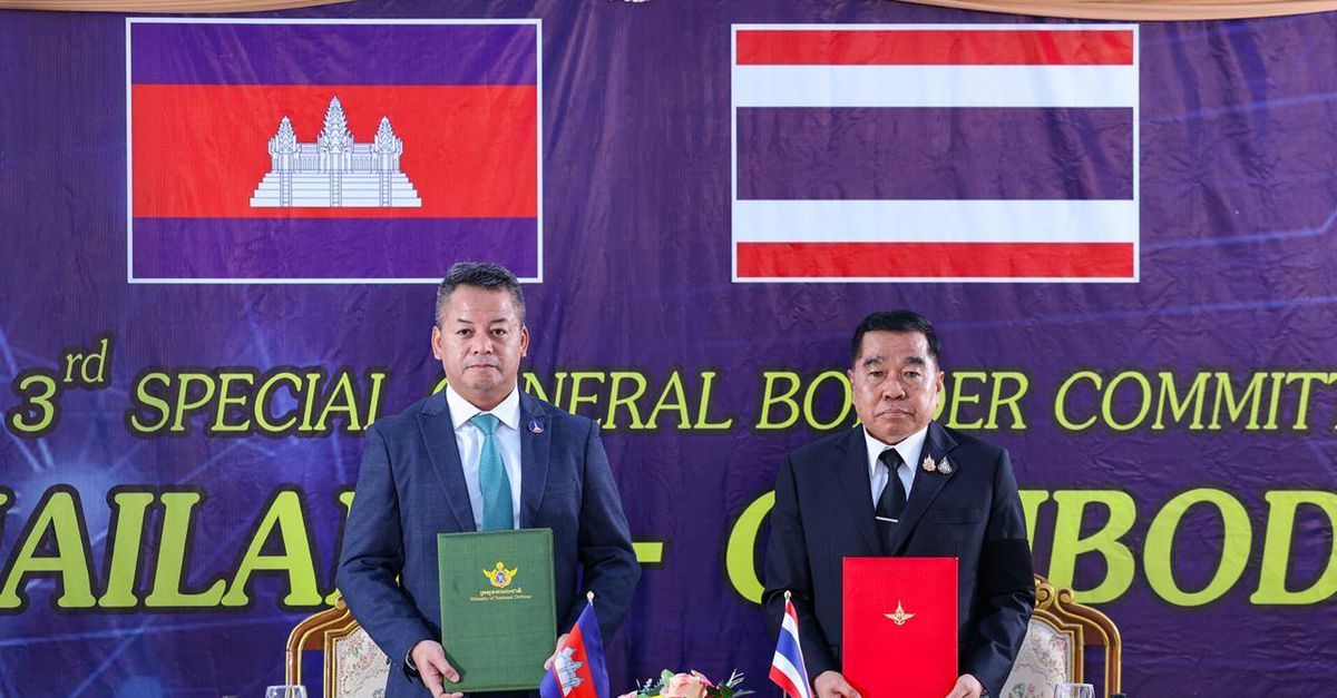 Thailand en Cambodja komen onmiddellijk staakt-het-vuren overeen