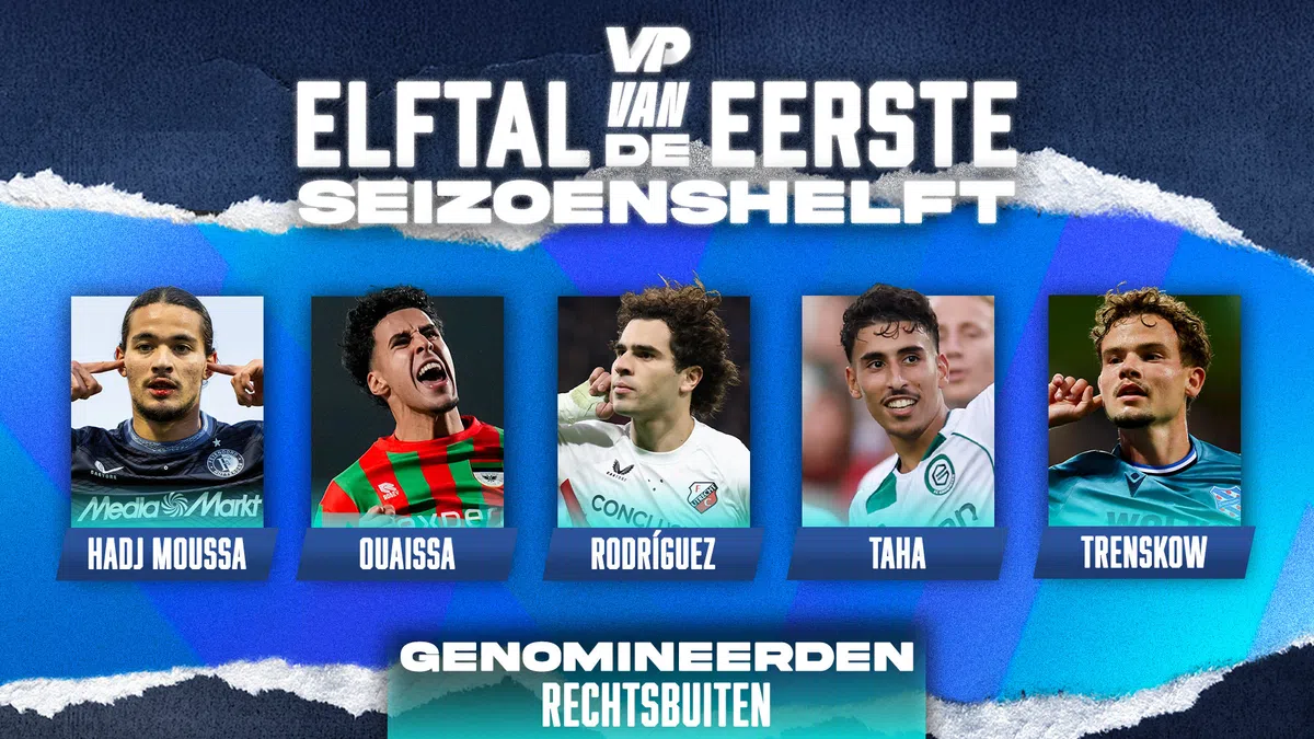 VP's Rechtsbuiten van de Eerste Seizoenshelft: Feyenoord-smaakmaker en NEC-parel