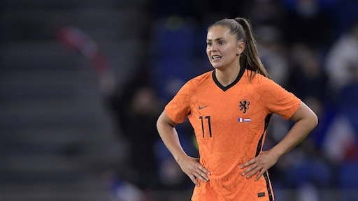 Lieke Martens bleek zwanger te zijn tijdens laatste voetbalwedstrijd voor Oranje