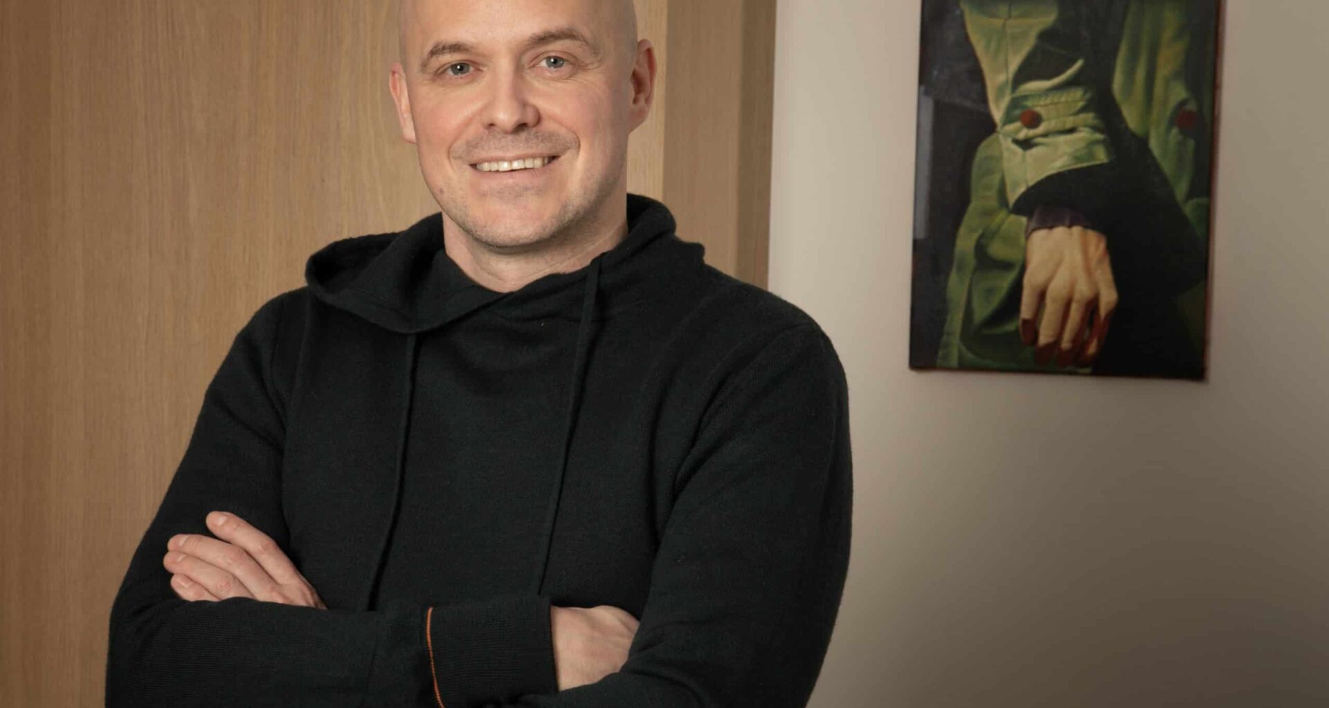 Porteretten Van Belgische Cabaretier Philippe Geubels