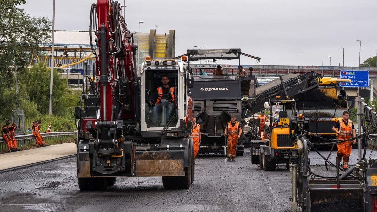 Op meer dan 100 plaatsen wordt volgend jaar op grote schaal aan de weg gewerkt.