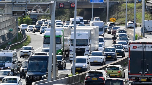 hier stond je het vaakst vast