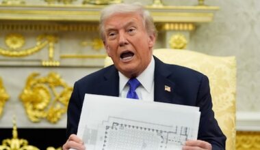 Trump regelt andere architect voor balzaal na 'conflict over omvang'