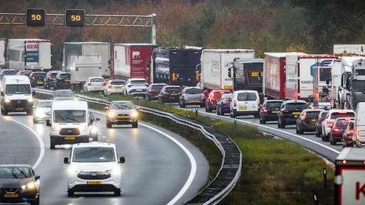 extra drukte op de wegen richting het zuiden