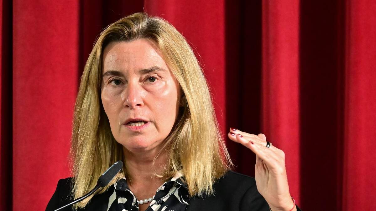 Federica Mogherini is volgens AFP opgepakt op verdenking van fraude met EU-gelden.