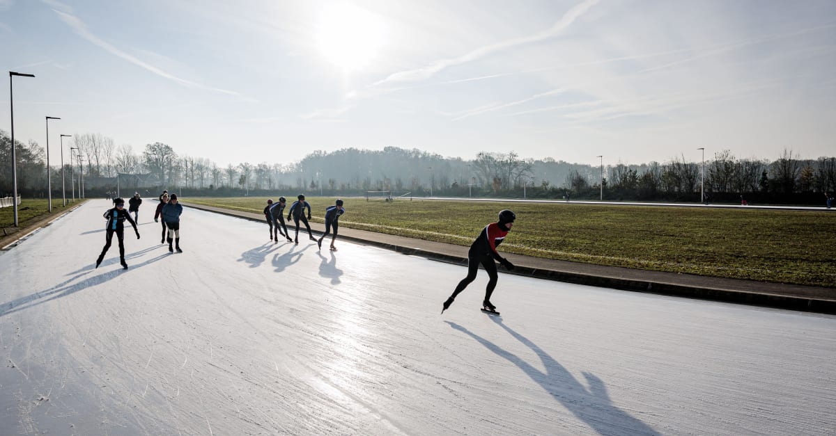 Natuurijs dik genoeg voor eerste marathon: hier wordt die vanavond verreden